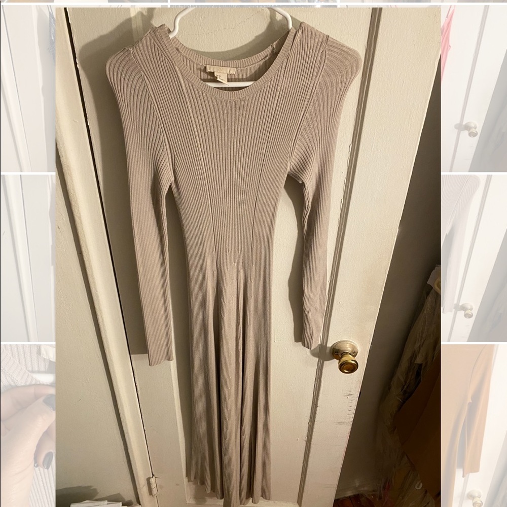Ribbed long flowy H&M Dress.
